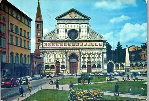 57953 - Italien - Firenze , Florenz , Basilica di S. Maria Novella - gelaufen 1976