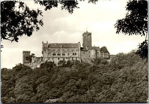 57958 - Deutschland - Eisenach , Die Wartburg von Südwesten - gelaufen 1980