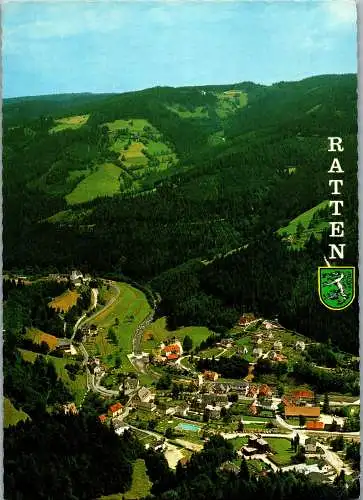 57973 - Steiermark - Ratten , Panorama - gelaufen 1982