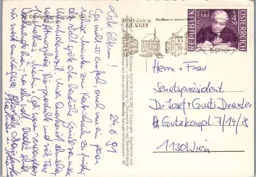 57986 - Kärnten - St. Georgen , am Längsee , Mehrbildkarte - gelaufen 1991