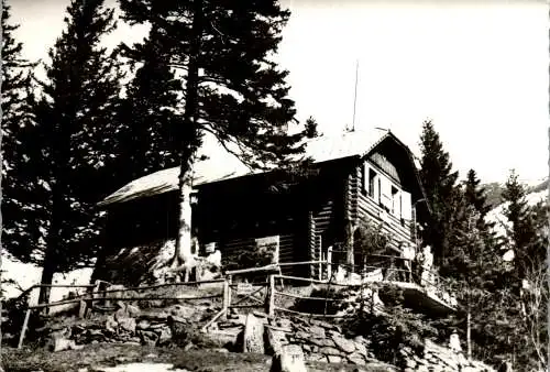 57990 - Niederösterreich - Rax , Peilsteinerhütte - gelaufen