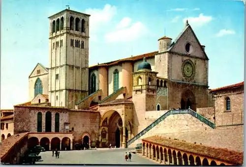 57993 - Italien - Assisi , Basilica di S. Francesco - gelaufen 1980