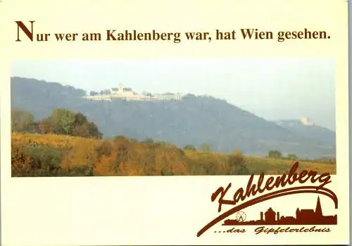 57994 - Wien - Kahlenberg , Ansicht , View - nicht gelaufen