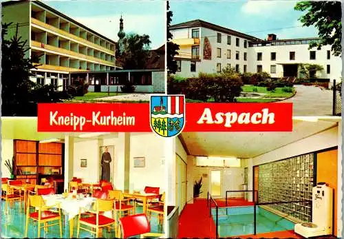 58027 - Oberösterreich - Aspach , Kneipp- u. Kurheim der Marienschwestern - gelaufen 1982