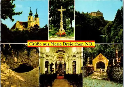 58041 - Niederösterreich - Maria Dreieichen , Mehrbildkarte - gelaufen 1976