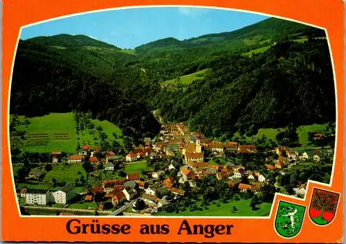 58045 - Steiermark - Anger , Feistritztal , Panorama - gelaufen 1979