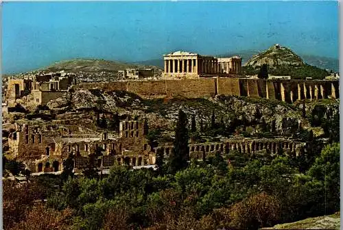 58048 - Griechenland - Athen , Akropolis - gelaufen 1979