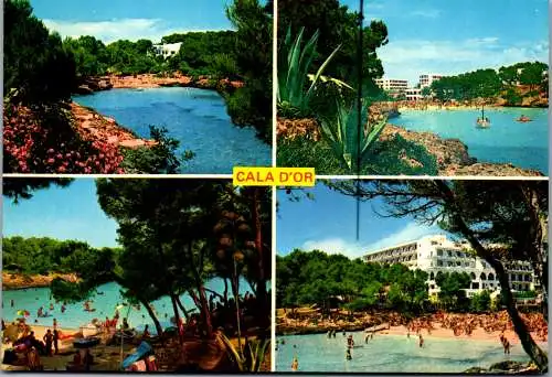 58049 - Spanien - Mallorca , Cala D'Or , Mehrbildkarte - gelaufen
