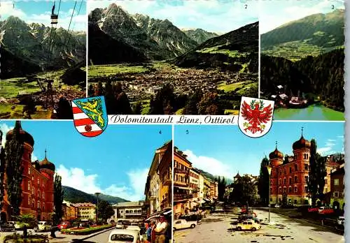 58055 - Tirol - Lienz , Mehrbildkarte - gelaufen 1970