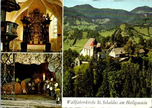 58057 - Oberösterreich - Gaflenz , Wallfahrtskirche St. Sebaldus am Heiligenstein - gelaufen 1982