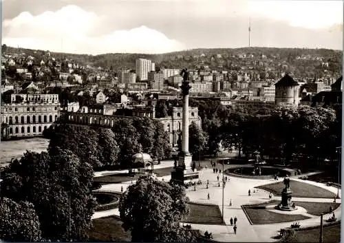 58071 - Deutschland - Stuttgart , Schloßplatz - nicht gelaufen