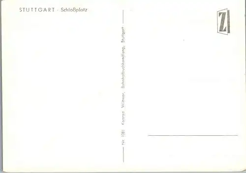 58071 - Deutschland - Stuttgart , Schloßplatz - nicht gelaufen