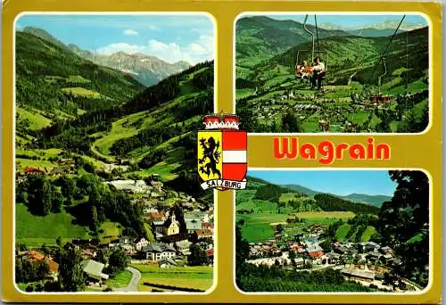58074 - Salzburg - Wagrein , Mehrbildkarte - gelaufen 1981