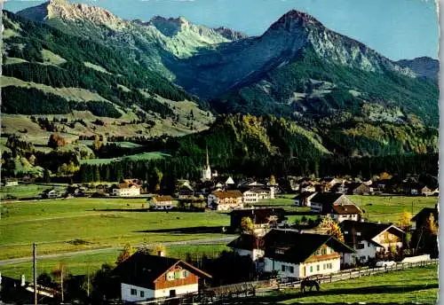 58079 - Deutschland - Fischen , im Allgäu , Panorama - gelaufen