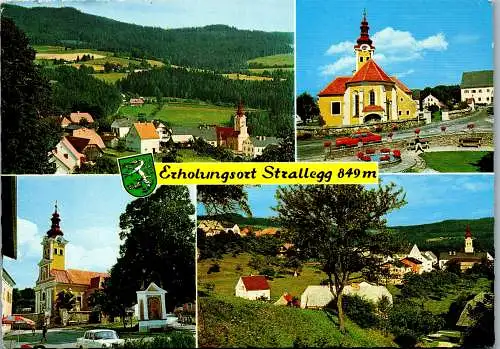 58096 - Steiermark - Strallegg , Mehrbildkarte - gelaufen 1975