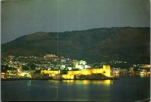 58101 - Türkei - Bodrum , Panorama - gelaufen 1991