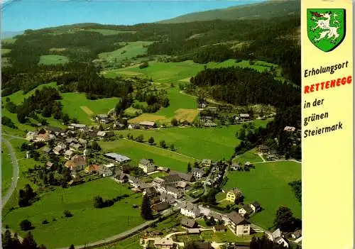 58102 - Steiermark - Rettenegg , Panorama - gelaufen 1990