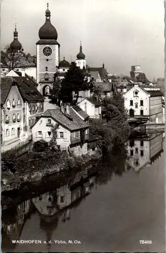 58112 - Niederösterreich - Waidhofen an der Ybbs , Stadtpartie - gelaufen 1965