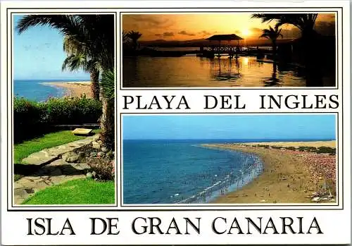 58135 - Spanien - Gran Canaria , Playa del Ingles - gelaufen