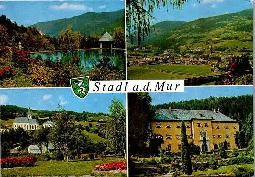 58136 - Steiermark - Stadl an der Mur , Mehrbildkarte - gelaufen