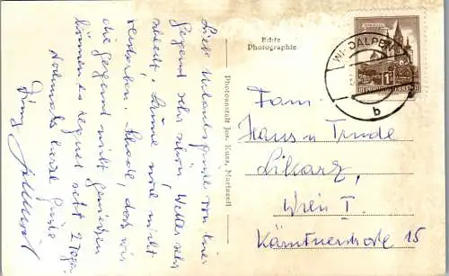 58157 - Steiermark - Wildalpen , Panorama - gelaufen 1962