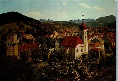 58158 - Niederösterreich - Waidhofen an der Ybbs , Panorama - gelaufen 1977