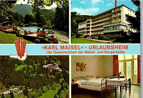58171 - Niederösterreich - Feuchtenbach , Urlaubsheim Karl Maisel der Gewerkschaft - gelaufen 1979