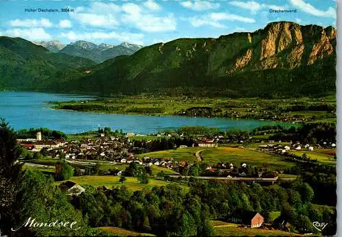 58201 - Salzburg - Mondsee , Panorama - gelaufen