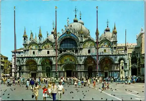 58212 - Italien - Venezia , Basilica S. Marco - gelaufen