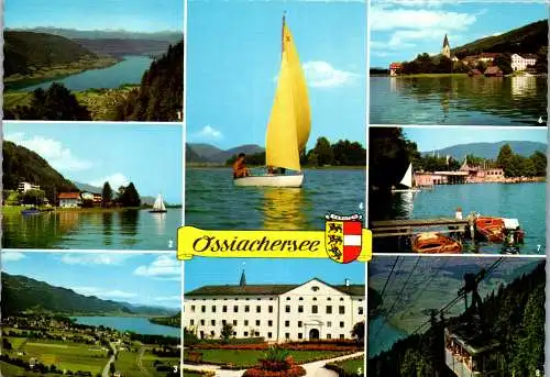 58216 - Kärnten - Ossiachersee , Mehrbildkarte - gelaufen 1972