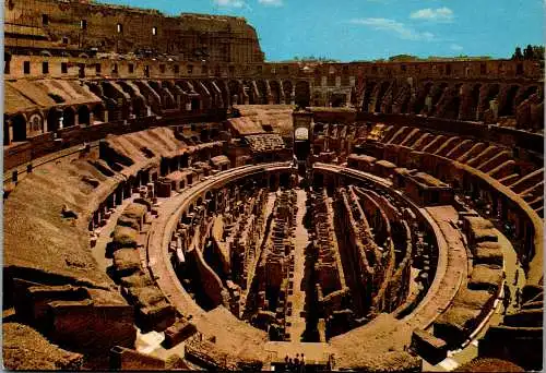 58218 - Italien - Rom , Colosseo , Interno - gelaufen 1980