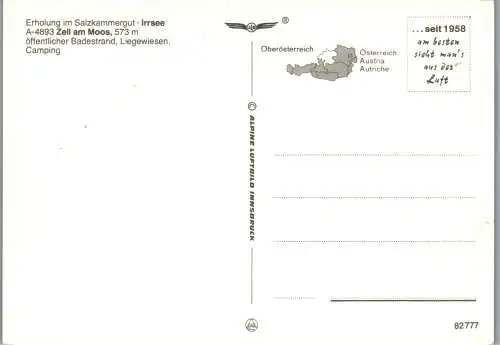 58239 - Oberösterreich - Zell am Moos , Irrsee , Panorama - nicht gelaufen