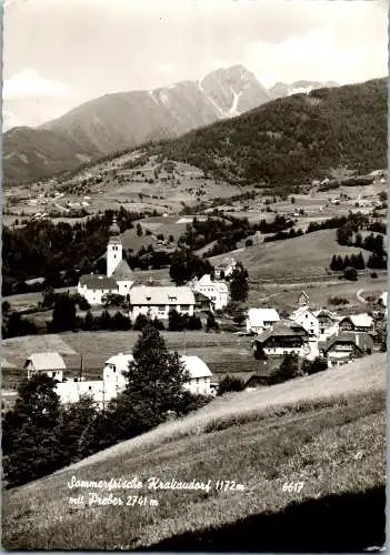58246 - Steiermark - Krakaudorf , mit Preber , Panorama - gelaufen 1974
