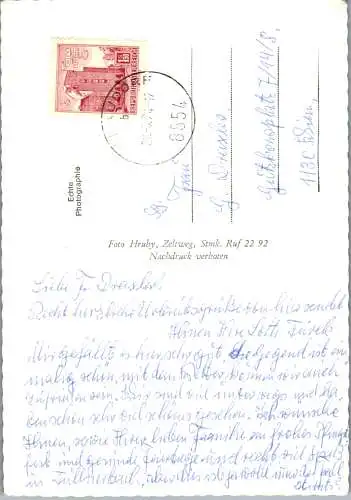 58246 - Steiermark - Krakaudorf , mit Preber , Panorama - gelaufen 1974