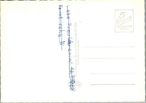 58255 - Steiermark - Irdning , mit Grimming und Dachstein , Panorama - gelaufen 1965