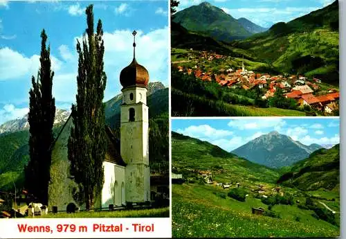 58265 - Tirol - Wenns , Pitztal , Mehrbildkarte - gelaufen 1989