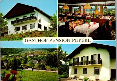 58274 - Steiermark - Lassnitztal , Gasthof Pension Peyerl - gelaufen 1987