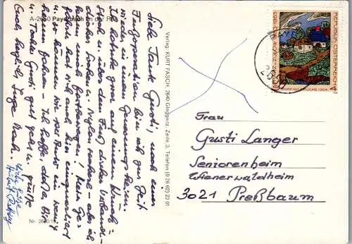 58282 - Niederösterreich - Payerbach , an der Rax , Mehrbildkarte - gelaufen