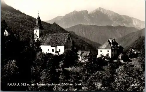 58300 - Steiermark - Palfau , mit Tamischbachturm - gelaufen 1953