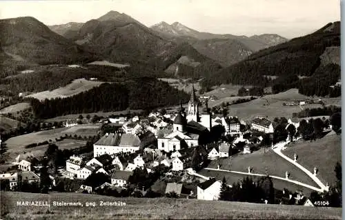 58306 - Steiermark - Mariazell , gegen Zellerhütte - gelaufen 1959