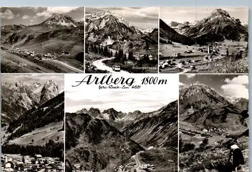 58309 - Vorarlberg - Arlberg , Zürs , St. Anton , Arlbergstrasse , Lech , Stuben , St. Christoph - gelaufen