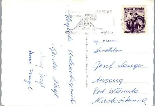 58309 - Vorarlberg - Arlberg , Zürs , St. Anton , Arlbergstrasse , Lech , Stuben , St. Christoph - gelaufen