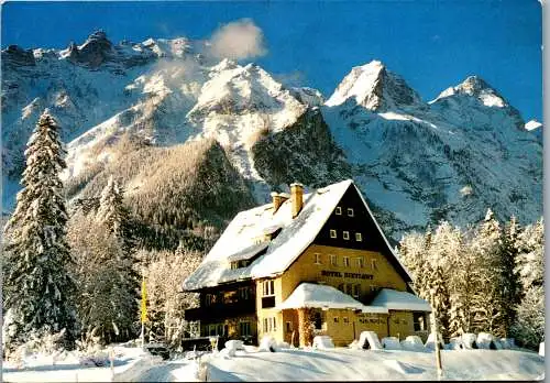 58310 - Oberösterreich - Hinterstoder , Hotel Dietlgut , Winter - gelaufen 2003