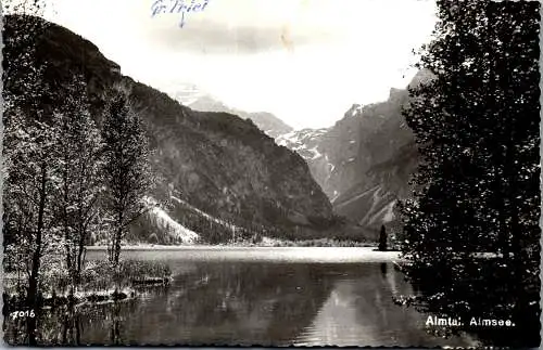 58312 - Oberösterreich - Almtal , Almsee , Panorama - gelaufen 1961