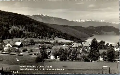 58315 - Kärnten - Glanz , Bad Döbriach , Millstätter See - gelaufen 1959