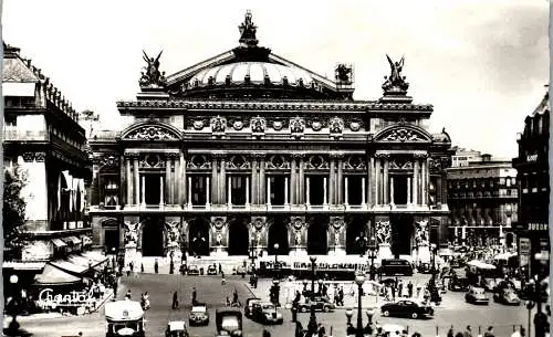 58335 - Frankreich - Paris , Place de l'Opera - gelaufen