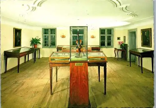 58339 - Salzburg - Salzburg , Mozarteum in Mozarts Geburtshaus , Mozarts Kindergeige - gelaufen 1977