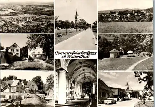 58340 - Steiermark - Gams , Mehrbildkarte - gelaufen 1963