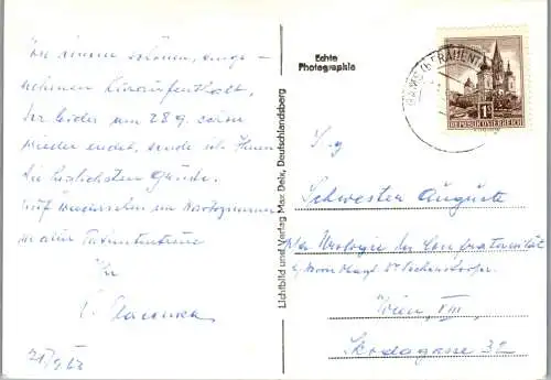 58340 - Steiermark - Gams , Mehrbildkarte - gelaufen 1963