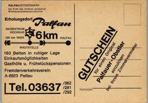 58342 - Steiermark - Palfau , Mehrbildkarte - nicht gelaufen